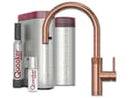 Quooker PRO3 & CUBE | Flex Round RCO (Kupfer-Rosé) inkl. Cube-Filter
