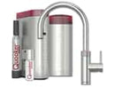 Quooker COMBI+ & CUBE | Flex Round SST (Voll-Edelstahl) inkl. Cube-Filter
