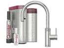 Quooker PRO3 & CUBE | Flex Round SST (Voll-Edelstahl) inkl. Cube-Filter