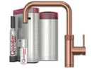 Quooker COMBI+ & CUBE | Flex Square RCO (Kupfer Rosé) inkl. Cube-Filter