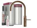 Quooker COMBI+ & CUBE | Fusion Round PTN (Messing Patina) inkl. Cube-Filter