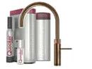 Quooker PRO3 & CUBE | Fusion Round PTN (Messing Patina) inkl. Cube-Filter