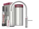 Quooker COMBI+ & CUBE | Fusion Round RVS (Voll-Edelstahl) inkl. Cube-Filter
