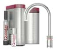 Quooker COMBI & CUBE | Nordic Round RVS (Voll-Edelstahl) inkl. Cube-Filter