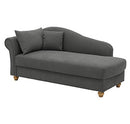 Max Winzer Evelyn Recamiere Armlehne links Flachgewebe Buche nussbaum dunkel lackiert
