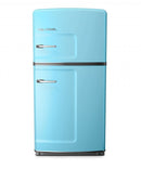 Big Chill Retro Kühl-Gefrierschrank BCRF611BB , 84,5 cm, 527 Liter, Beach Blue