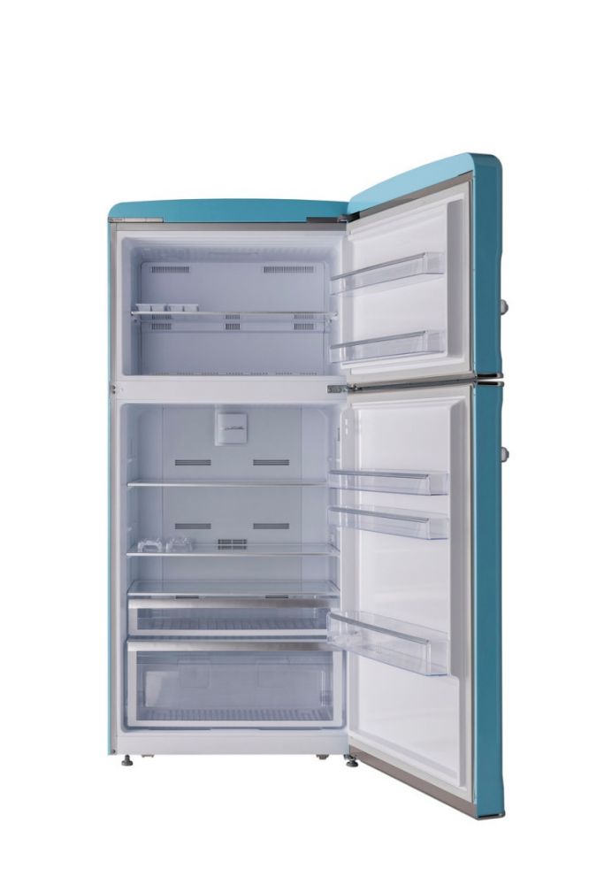 Big Chill Retro Kühl-Gefrierschrank BCRF611CR , 84,5 cm, 527 Liter, Cherry Red