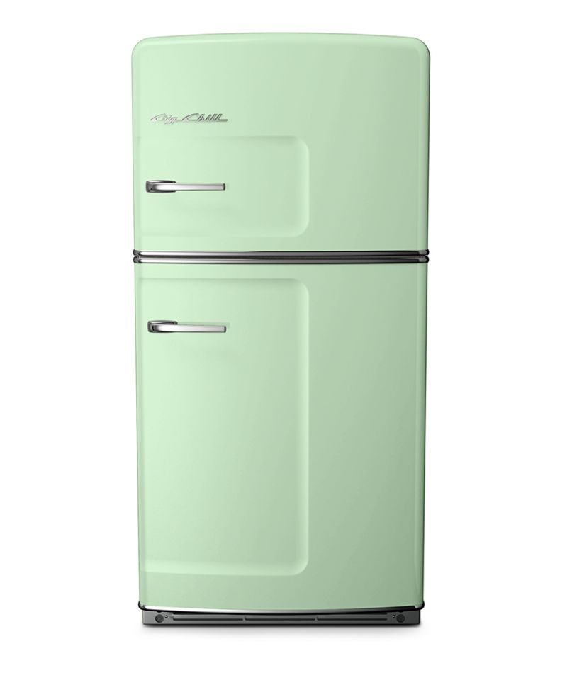 Big Chill Retro Kühl-Gefrierschrank BCRF611JG , 84,5 cm, 527 Liter, Jadite Green