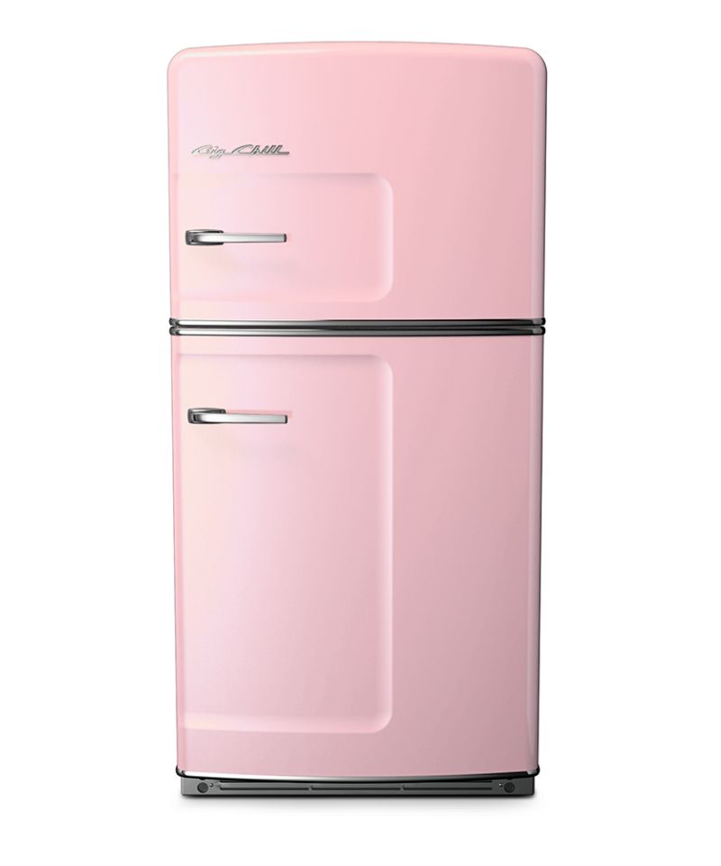 Big Chill Retro Kühl-Gefrierschrank BCRF611PL , 84,5 cm, 527 Liter, Pink Lemonade