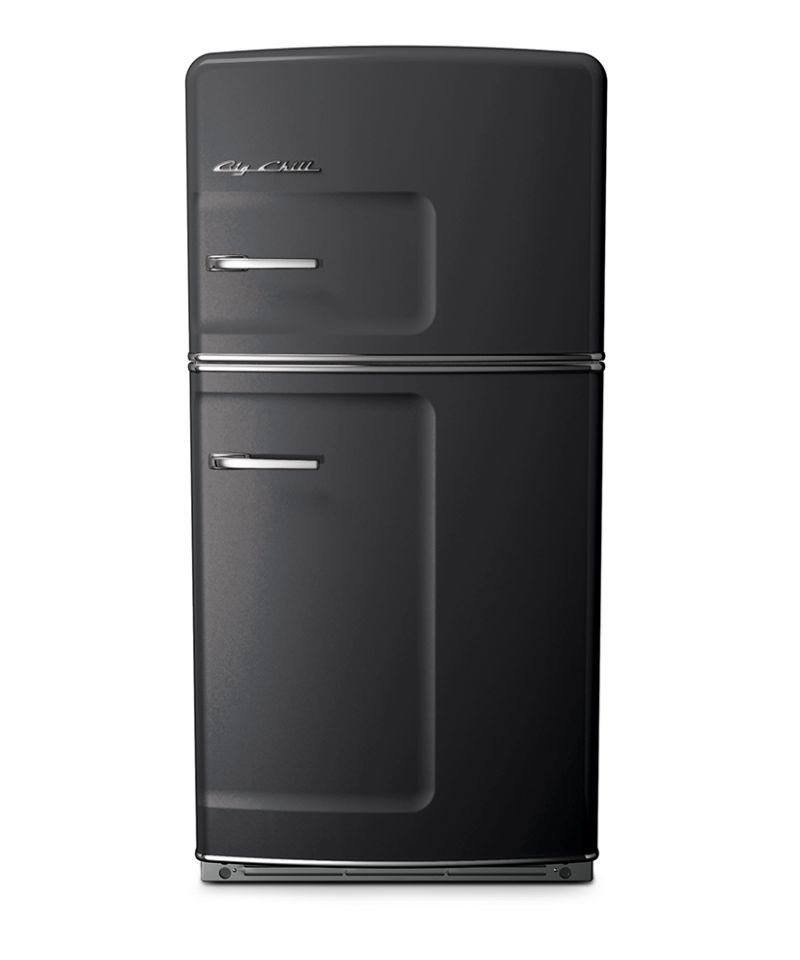 Big Chill Retro Kühl-Gefrierschrank BCRF611BL , 84,5 cm, 527 Liter, Black