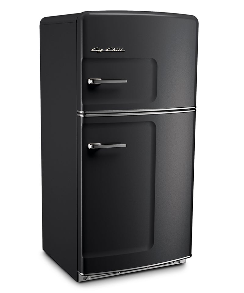 Big Chill Retro Kühl-Gefrierschrank BCRF611BL , 84,5 cm, 527 Liter, Black
