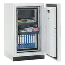 Rottner Feuersicherer Datenschrank S 120 DIS Super Data 3 Elektronikschloss grau