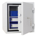 Rottner feuersicherer Dokumententresor S2 Fire Safe 40 Doppelbartschloss grau