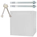 Rottner feuersicherer Dokumententresor S2 Fire Safe 40 Doppelbartschloss grau