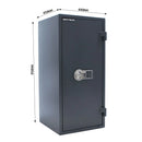 Rottner Dokumententresor EN1 Fire Hero 100 Elektronikschloss anthrazit