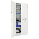 Rottner Stahlbüroschrank S2 Office 3 Fire Premium Elektronikschloss lichtgrau