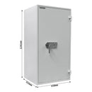 Rottner feuersicherer Wertschutzschrank EN1 Opal Fire OPD-120 IT Premium Doppelbartschloss