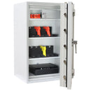 Rottner Wertschutzschrank EN3 Diamant Super Fire Premium DO100 Elektronikschloss grau