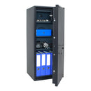 Rottner Möbeltresor S2 PowerSafe 1000 IT Doppelbartschloss anthrazit