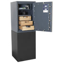 Rottner Wertschutzschrank EN1 Atlas Fire 65 Elektronikschloss anthrazit
