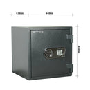 Rottner Wertschutzschrank EN1 Atlas Fire 45 Elektronikschloss anthrazit