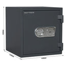 Rottner Wertschutzschrank EN1 Atlas Fire 45 Doppelbartschoss anthrazit