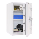 Rottner Wertschutzschrank EN1 Atlas Fire Premium 65 Elektronikschloss Weiß