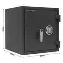 Rottner Wertschutzschrank EN1 Atlas Fire 45 Elektronikschloss PS 650 anthrazit