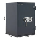 Rottner Wertschutzschrank EN1 Atlas Fire 65 Elektronikschloss anthrazit