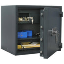 Rottner Wertschutzschrank EN2 Galaxy 60 IT Fire Doppelbartschloss graphitgrau