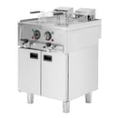 Buffalo 600 Serie freistehende Doppelbehälter-Elektrofritteuse 2x 8Ltr
