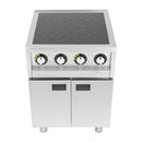 Buffalo 600-Serie 4-Zone Vrijstaande Inductiekookplaat 2X 3Kw