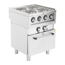 Buffalo 600 Serie 4-Platten Elektro Umluftofen