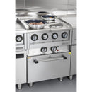 Buffalo 600 Serie 4-Platten Elektro Umluftofen