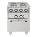 Buffalo 600 Serie 4-Platten Elektro Umluftofen