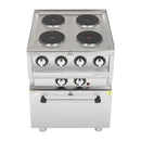 Buffalo 600 Serie 4-Platten Elektro Umluftofen