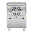 Buffalo 600 Serie freistehende elektrische Grillplatte mit Umluftofen