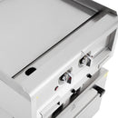Buffalo 600 Serie freistehende elektrische Grillplatte mit Umluftofen