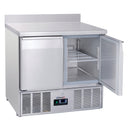 Casselin Saladette mit Aufkantung 2 Türen GN 1/1