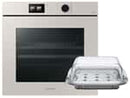 Samsung Bespoke NV7B7997ADA/U1 Dual Cook Pyrolyse Dampfbackofen Satin Beige - Serie 7