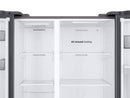 Samsung RS57DG410EM9EF Side by Side Kühl-Gefrier-Kombination Silber