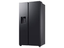 Samsung RS70F64KDFEF Side by Side Kühl-Gefrier-Kombination Black Steel