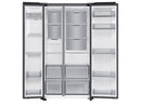 Samsung RS70F64KDFEF Side by Side Kühl-Gefrier-Kombination Black Steel