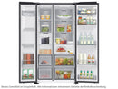 Samsung RS70F64KDFEF Side by Side Kühl-Gefrier-Kombination Black Steel