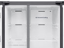 Samsung RS70F65QEFEF Side by Side Kühl-Gefrier-Kombination Black Steel