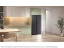 Samsung RS70F65QEFEF Side by Side Kühl-Gefrier-Kombination Black Steel