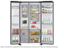Samsung RS80F64KEFEF Side by Side Kühl-Gefrier-Kombination Black Steel
