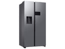 Samsung RS90F65EDTEF Side by Side Kühl-Gefrier-Kombination Edelstahl Look