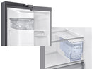Samsung RS90F65EDTEF Side by Side Kühl-Gefrier-Kombination Edelstahl Look
