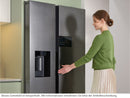 Samsung RS90F65EDTEF Side by Side Kühl-Gefrier-Kombination Edelstahl Look
